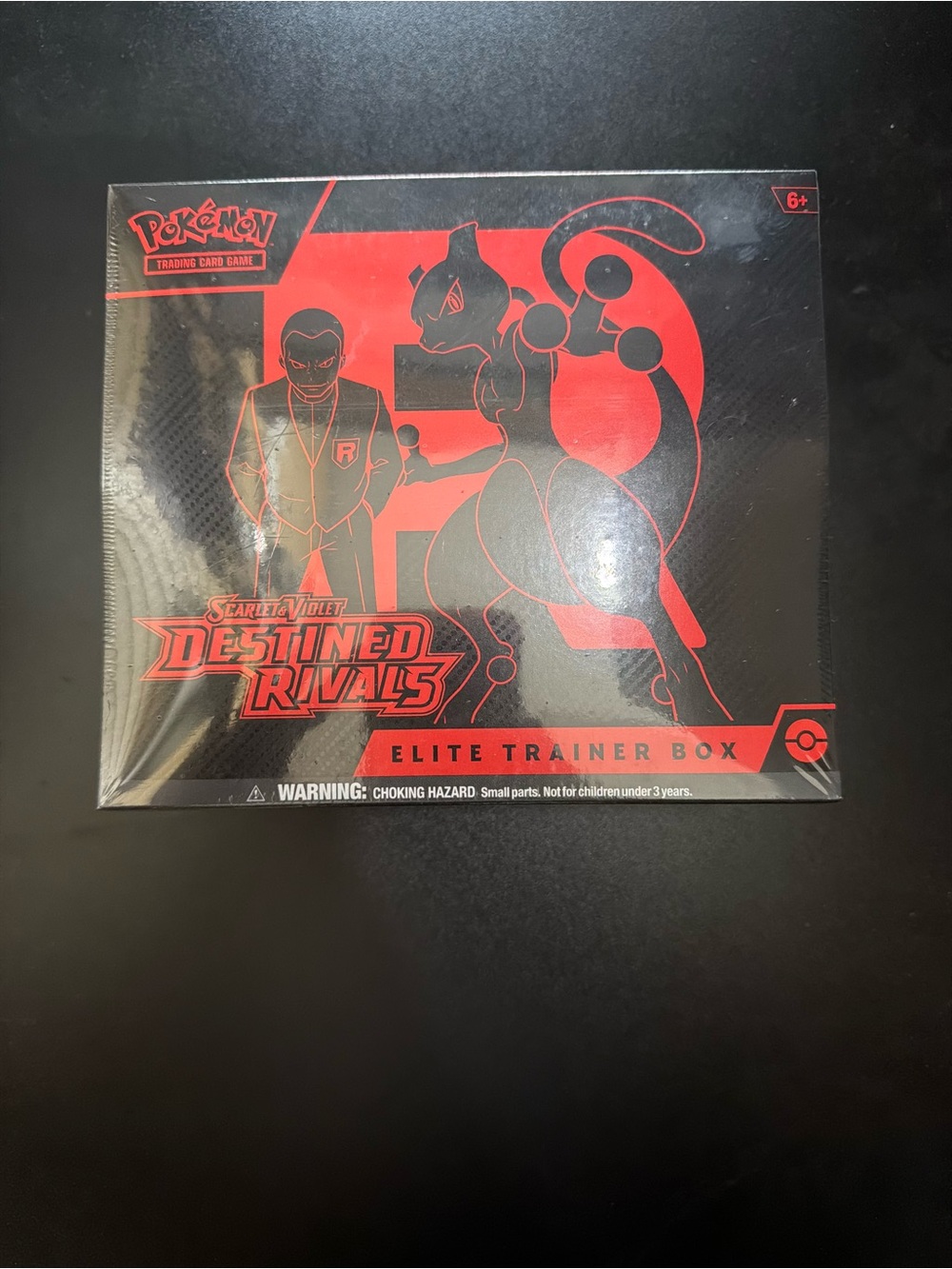 Pokémon Scarlet & Violet Destined Rivals Elite Trainer Box - Black & Red